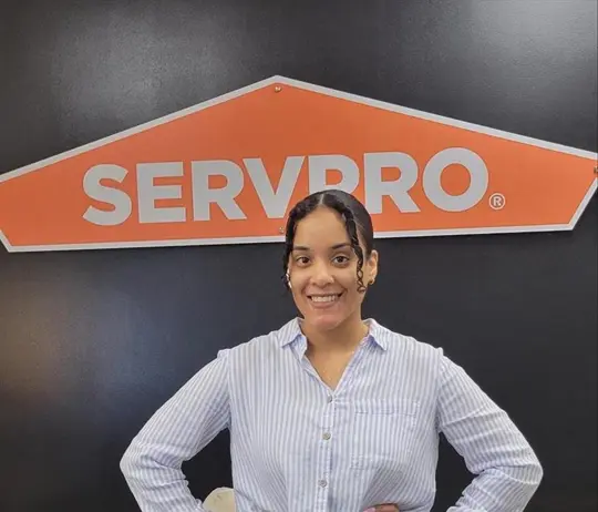 Arielle Coutard, team member at SERVPRO of Lexington, Waltham, Watertown, Arlington, Somerville, Charlestown