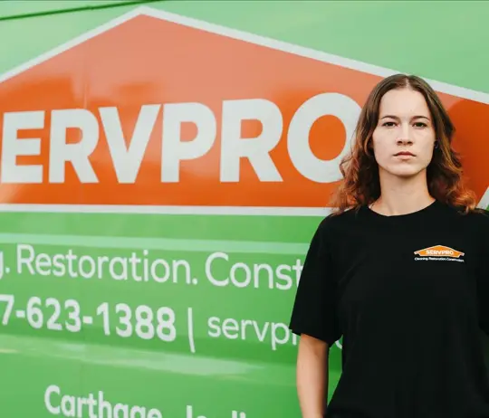 Khali Johnson, team member at SERVPRO of Carthage, Joplin
