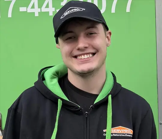 Bryan Thomas, team member at SERVPRO of Champaign / Urbana