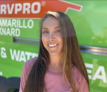 Brittani Nunes, team member at SERVPRO of Oxnard