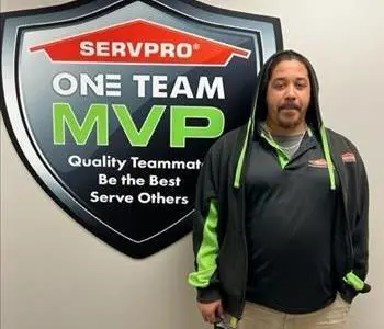 Stefan Spell, team member at SERVPRO of Virginia Beach