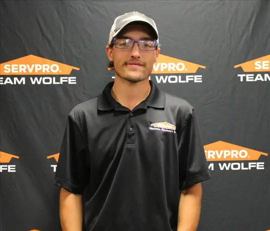 Bryce Breer, team member at SERVPRO of Effingham, Mattoon, Charleston