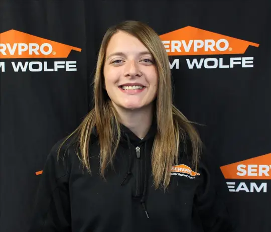 Mckenzie Darkow, team member at SERVPRO of Effingham, Mattoon, Charleston