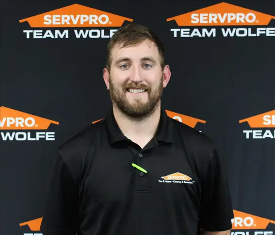 Grant Wolfe, team member at SERVPRO of Effingham, Mattoon, Charleston