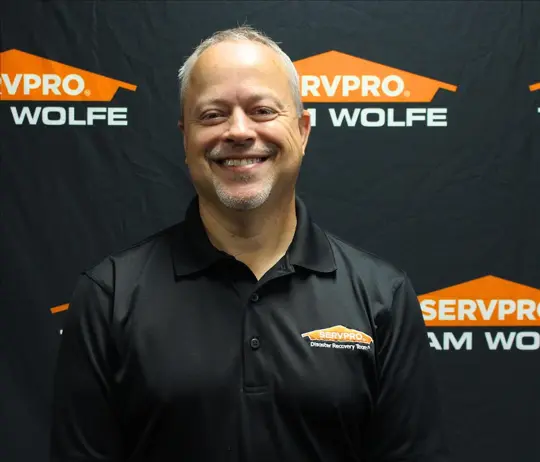 Jason Woomer, team member at SERVPRO of Effingham, Mattoon, Charleston
