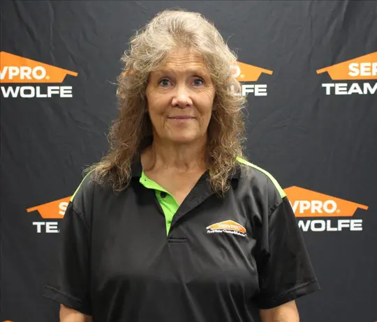 Lorinda Huddlestun, team member at SERVPRO of Effingham, Mattoon, Charleston