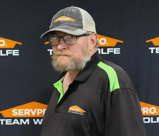 Eric Pontious, team member at SERVPRO of Effingham, Mattoon, Charleston