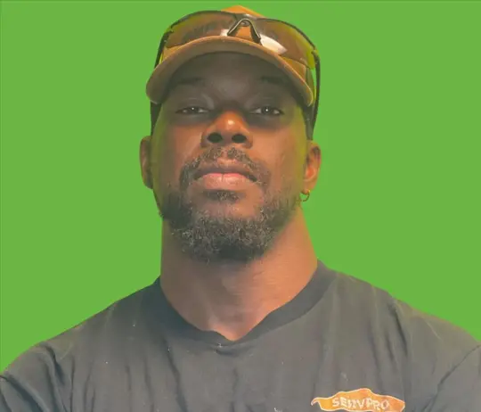 Andrew Stark, team member at SERVPRO of Roanoke County