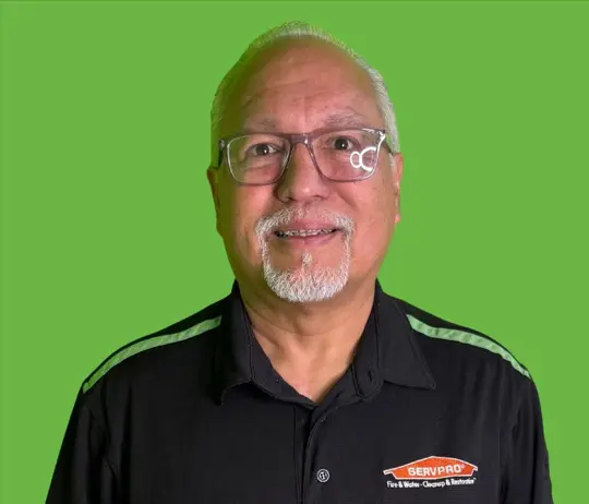 Manuel Torres , team member at SERVPRO of Roanoke County
