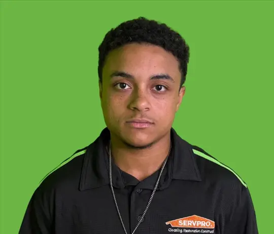 Alex Gustus, team member at SERVPRO of Roanoke County