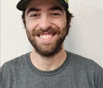 Chase Coyne, team member at SERVPRO of South Shasta County