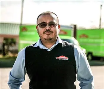 Williams Castillo, team member at SERVPRO of Chevy Chase, Silver Spring, and Takoma Park