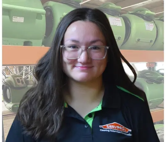 Madisen Vuong - Restoration Technician Contents, team member at SERVPRO of Jonesboro