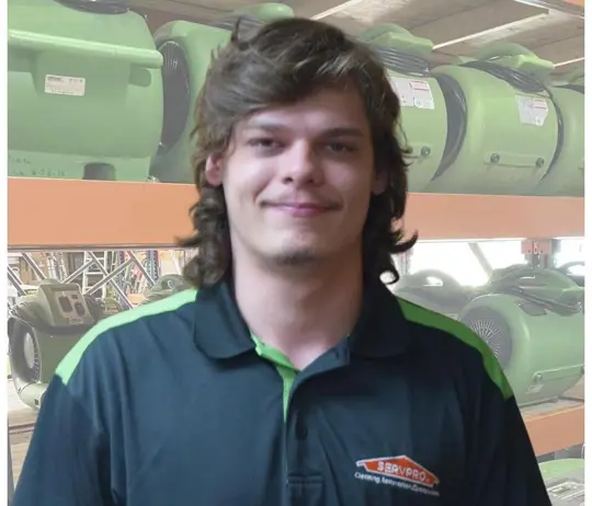 James Ebert - Restoration Technician, team member at SERVPRO of Jonesboro