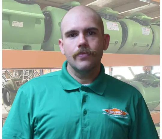 Gavin Anderson - Restoration Technician, team member at SERVPRO of Jonesboro