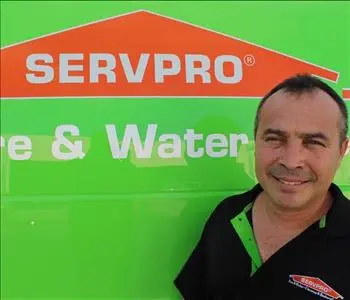 Vicente Negron, team member at SERVPRO of Southeast Hollywood, Hallandale