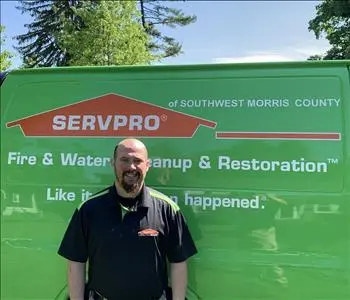Brian Chantel, team member at SERVPRO of Roxbury, Mendham