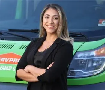 Maria Navarro, team member at SERVPRO of Central Union County