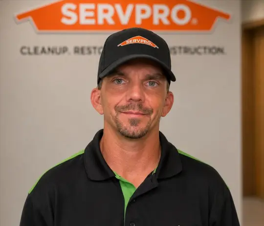 Adam Miller, team member at SERVPRO of Kaufman County, Cedar Creek
