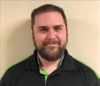 Nate Beebe, team member at SERVPRO of Bethlehem and Whitehall