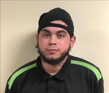 Josh Garcia, team member at SERVPRO of Bethlehem and Whitehall