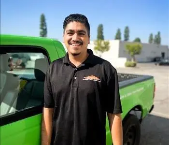 Julio Flores , team member at SERVPRO of Pasadena North