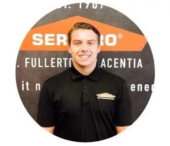 Caleb Skelton, team member at SERVPRO of East Fullerton / Placentia