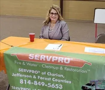 Mary Bullers, team member at SERVPRO of Clarion, Jefferson & Forest Counties