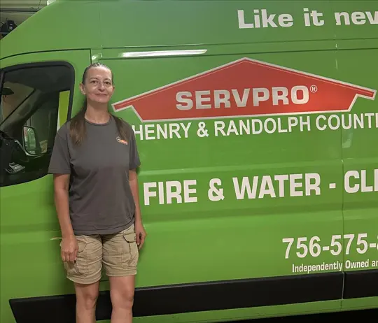 Tammy, team member at SERVPRO of Henry and Randolph Counties