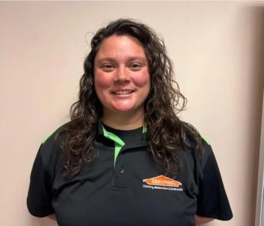 Amber Gallagher, team member at SERVPRO of Walnut