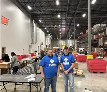 Sean and Tyler, team member at SERVPRO of Alamo Ranch and West Central San Antonio