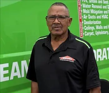 Bobby B, team member at SERVPRO of Chambersburg and Gettysburg