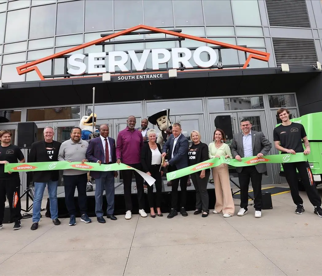 SERVPRO is the Official Cleanup and Restoration Partner of the Cleveland Cavaliers."