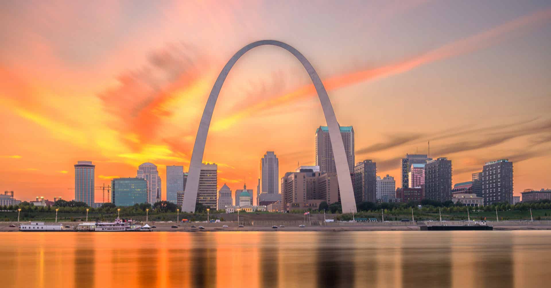 Skyline of St. Louis