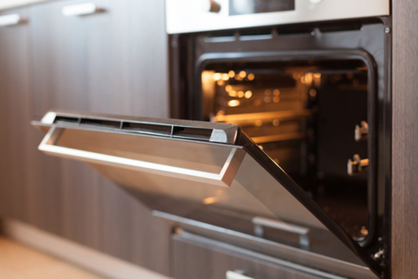 Your oven is a great source of heat for cooking but not for heating a room.